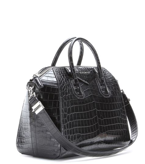 givenchy antigona shopper tote|givenchy crocodile antigona.